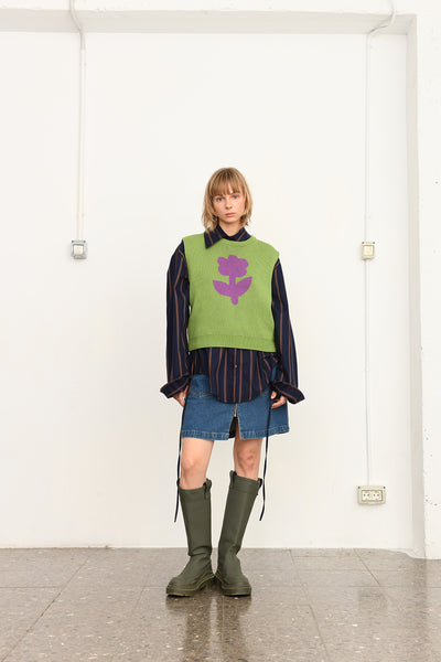 Flower vest | green – Mundaka