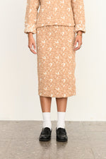 Schampi midi skirt | beige