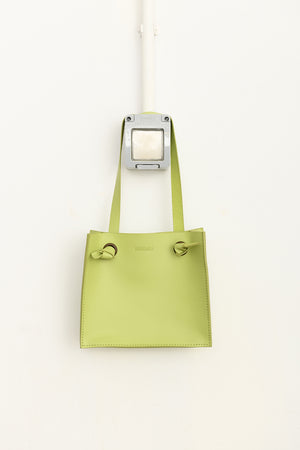 Leather mini bag | green