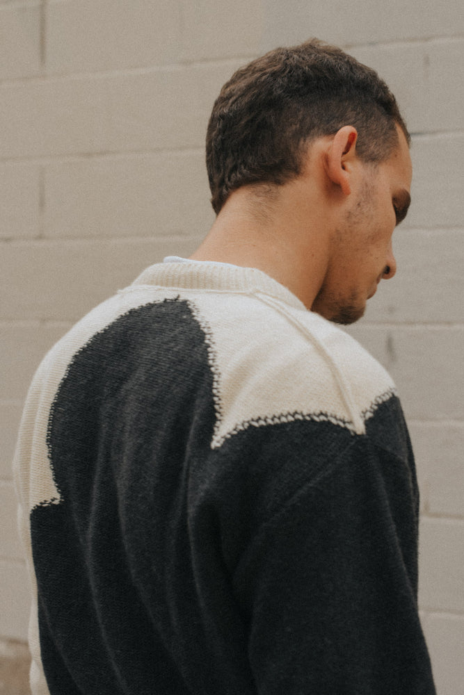 Intarsia-knit sweater