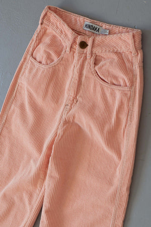 Organic corduroy pants | pink